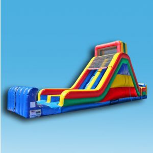 21 ft High Two Lane Dry Slide Jumper at San Diego