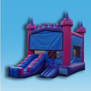 Purple Bounce House Jumper at San Diego