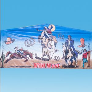 Wild West Module Jumper Art Banner in San Diego